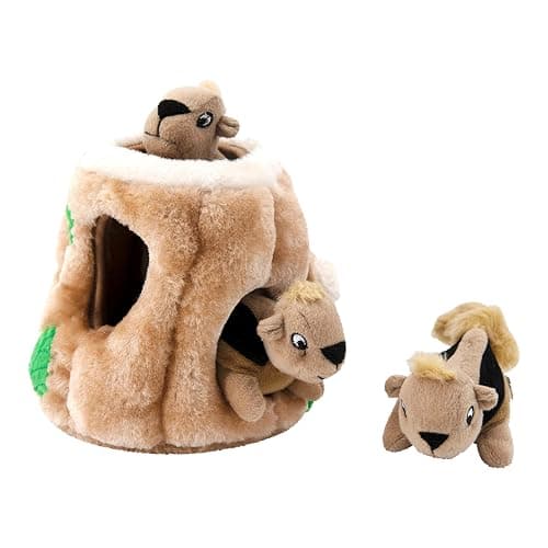 Outward Hound Hide A Squirrel Plush Dog Toy Puzzle, Medium thumbnail 6