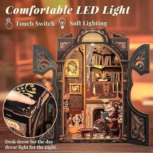Count Cat's Study (Book Nook) thumbnail 4