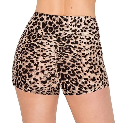 ALWAYS Faux Leather Shorts for Women - High Waisted Casual Stretch Hot Pants thumbnail 5