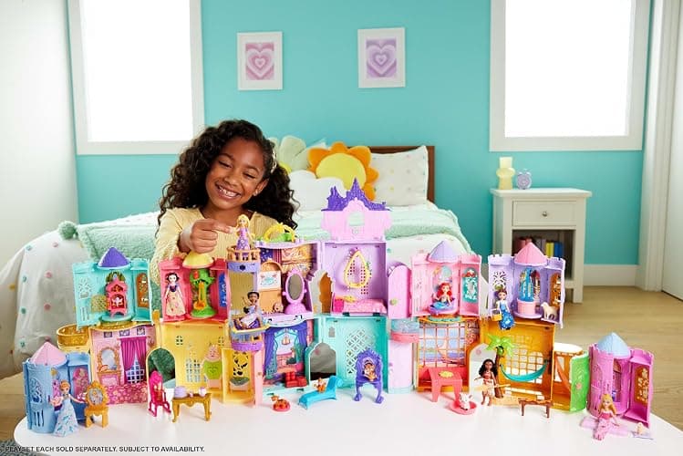 Mattel Disney Princess Toys, Rapunzel Storytime Stackers Doll House Tower with Rapunzel Small Doll, 1 Pascal Figure & 7 Accessories, Inspired by Movie thumbnail 5