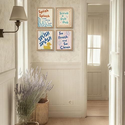 Kids bathroom wall decor  thumbnail 7