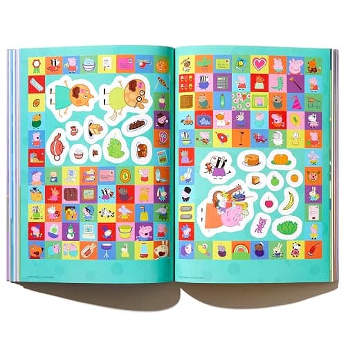 Peppa Pig Super Sticker Book: Over 1000 Stickers & 8 Posters thumbnail 6
