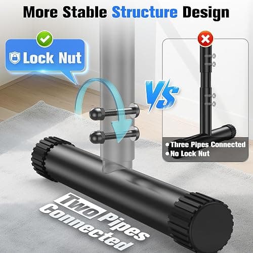 Sportsroyals Adjustable Dip Bar Station, Heavy Duty Parallette & Parallel Bars, 400LBS Stable Dip Stands for Home Gym, Calisthenics & Upper Body Workout Equipment thumbnail 3