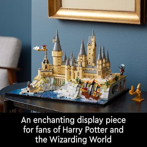 LEGO Harry Potter Hogwarts Castle and Grounds - Collectible Set for Adults incl. Main & Astronomy Towers, Great Hall, Chamber of Secrets & Architect Minifigure - 76419 thumbnail 8