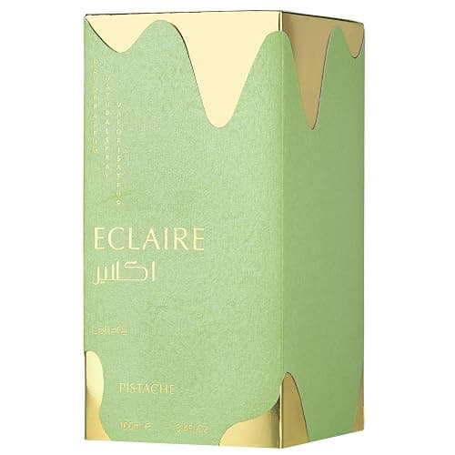 Lattafa Eclaire Pistache – Gourmand, Nutty, Creamy, Musky – Eau de Parfum Spray Long-Lasting Fragrance for Women, 3.4 Ounce / 100 ml thumbnail 3