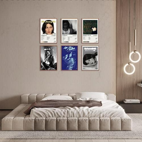 YIYANGQ Gracie Poster Album Cover Limited Edition (Set of 6) Unframed 8x12inch (20x30cm) Room Aesthetic Scannable Song Code Music Posters thumbnail 5