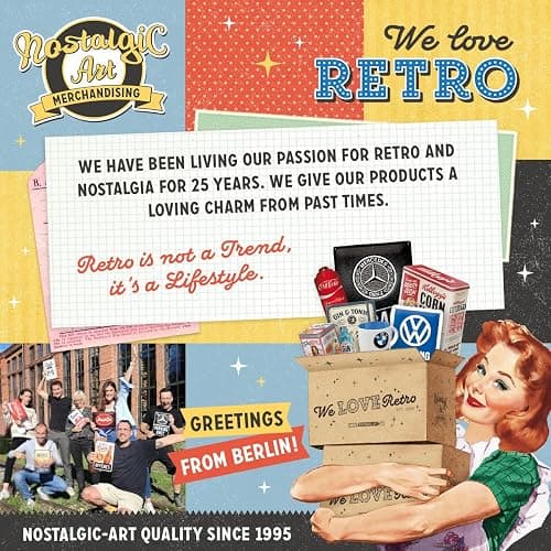 Nostalgic-Art Retro tin sign, 7.9" x 11.8", Milkshake – Gift idea for diner fans, made of metal, vintage design thumbnail 5