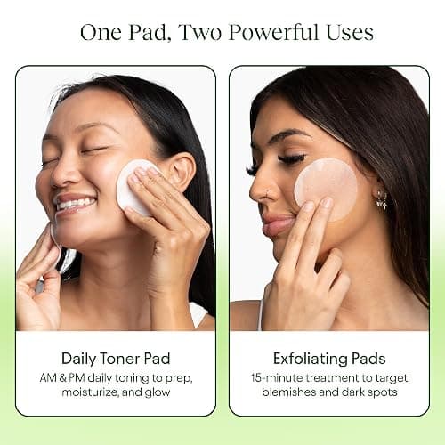 JiYu Toning Polish Pads - Korean Skincare for Dark Spots, Wrinkles & Dull Skin - Hydrating Facial Treatment with Snail Mucin, Niacinamide, Peptides & Centella - 100 Count thumbnail 6