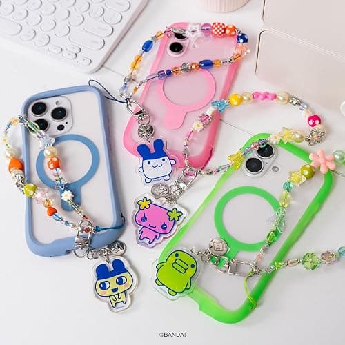 iFace [Limited Edition] Tamagotchi Beaded Wristlet Universal Charm Strap - Cute Wrist Straps for Phone Camera Keys AirPods thumbnail 7