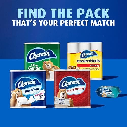 Charmin Ultra Soft Toilet Paper, 12 Mega Rolls = 24 Regular Rolls, 2-ply Bath Tissue thumbnail 10