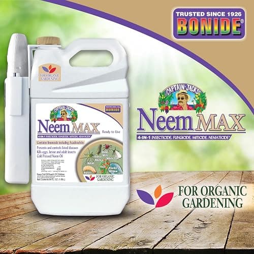 Bonide Captain Jack's 64 oz Neem Max Cold Pressed Neem Oil Spray for Indoor or Outdoor Plants & Organic Gardening thumbnail 7