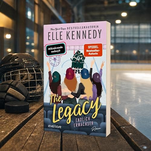 Elle Kennedy - Off-Campus Buchset Band 1-5: The Deal, The Mistake, The Score, The Goal, The Legacy - New Adult Romance Deutsch Liebesromane Set - Hockey Roman Taschenbuch mit exklusivem Lesezeichen thumbnail 7