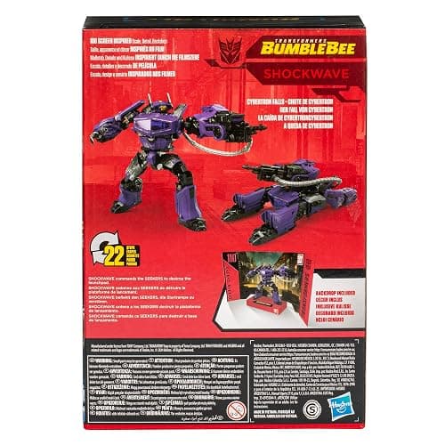 Transformers Toys Studio Series Voyager Bumblebee 110 Shockwave, 6.5-inch Converting Action Figure, 8+ thumbnail 11