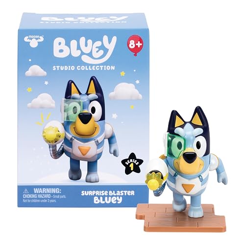 Bluey Studio Collector Figure – Surprise Blaster (4.3" or 11.4 cm), Inspired by Iconic Episode, Premium Detailing, Special Finish. 6 to Collect, Connect, and Display. thumbnail 6