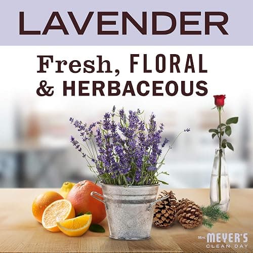 MRS. MEYER'S CLEAN DAY Liquid Hand Soap Refill, Cruelty Free, Lavender Scent, 33 Fl Oz (Pack of 1) thumbnail 3