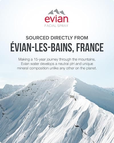 BRUMISATEUR Evian Facial Spray 24/7 Kit - Hydrating Mineral Water Mist for Face & Skin - Refreshes Makeup, Sets, & Tones - Travel-Friendly Sizes for Daily Moisture Boost thumbnail 8