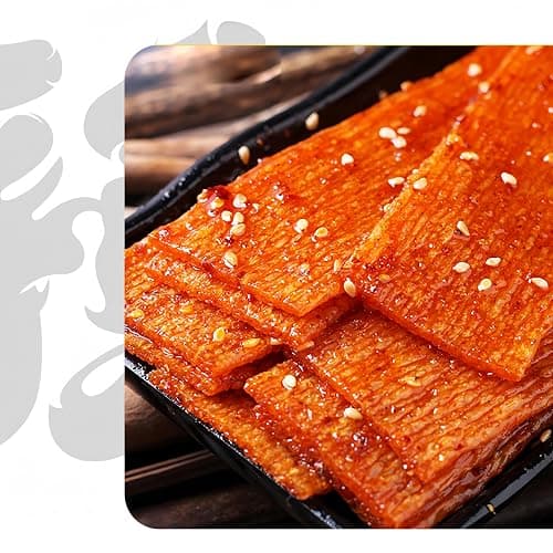 Spicy Strip Small Gluten Latiao - Chinese Special Classic Handmade Gluten Latiao Snack Food Delicious Snacking for Holiday gift Fragrant Spicy Flavour, 4 combinations Packed(4 Bags) thumbnail 3