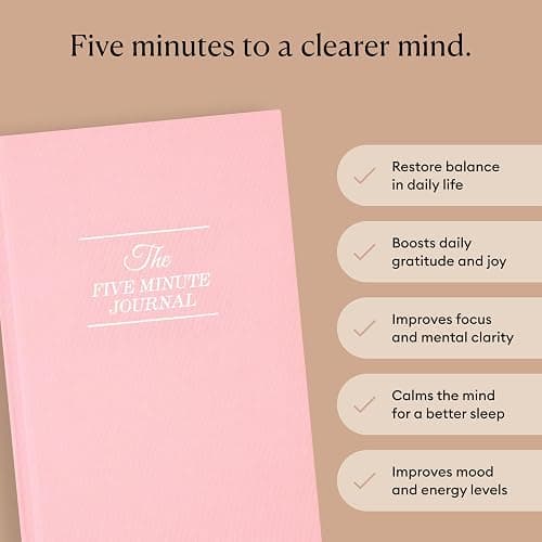 Intelligent Change: The Five Minute Journal - Daily Gratitude Journal for Happiness, Mindfulness, and Reflection - Undated Life Planner thumbnail 3