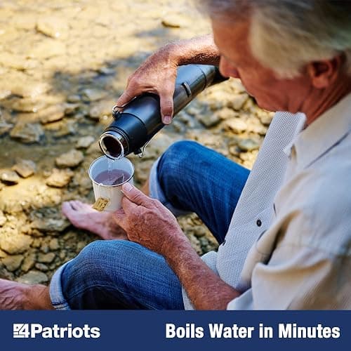 4Patriots Sun Kettle: Portable Solar Water Heater For Hunting & Emergencies - 16.9 oz Capacity thumbnail 5