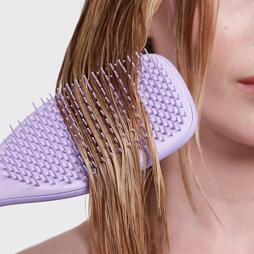 Tangle Teezer Fine & Fragile Ultimate Detangler Brush, Dry & Wet Hair Brush to Detangle & Reduce Breakage, Marshmallow Pink & Mint thumbnail 7