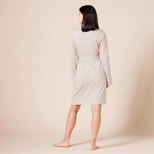 Amazon Essentials Women's Lightweight Waffle Mid-Length Robe (Available in Plus Size) thumbnail 3