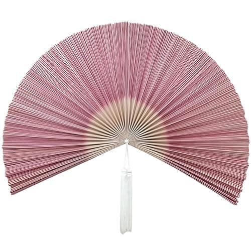Bamboo Wall Fan Decor - Image 1