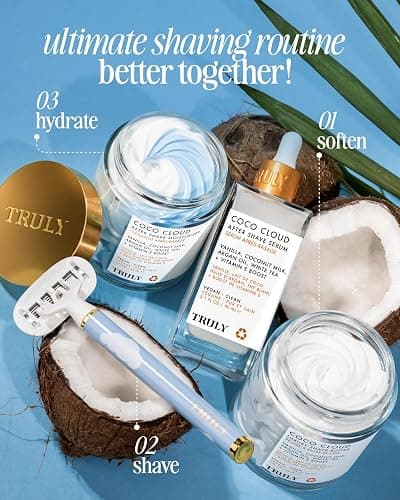 Truly Beauty Luxury Shave Butter | Ultra-Hydrating, Shave Formula For Silky Smooth Soft Skin thumbnail 5