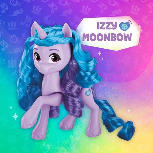 My Little Pony Dolls Rainbow Celebration, 6 Pony Figure Set, 5.5-Inch Dolls, Toys for 3 Year Old Girls and Boys, Unicorn Toys (Amazon Exclusive) thumbnail 12