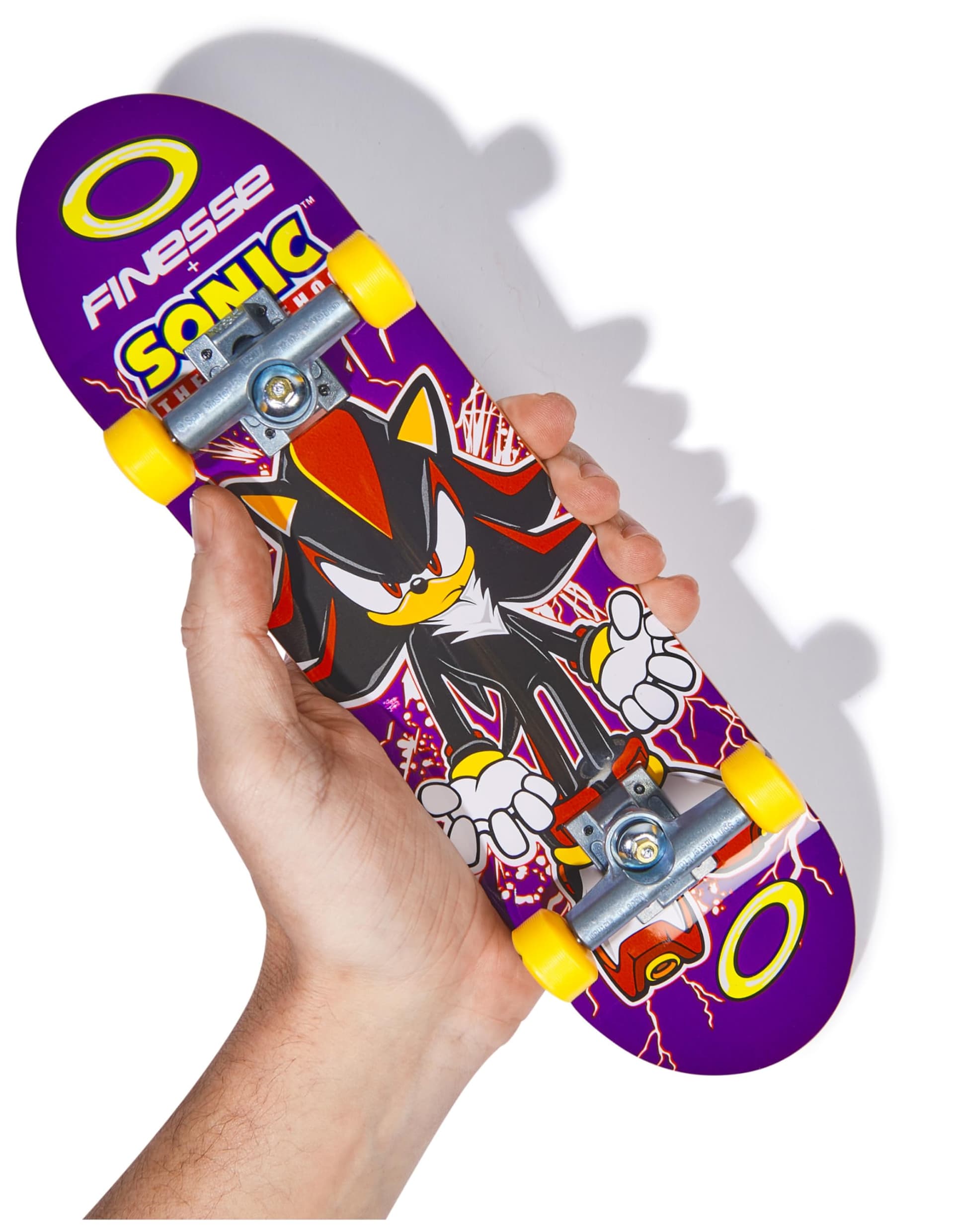 Tech Deck - Finesse X Sonic Handboard authentic mini kateboard - for hand use only thumbnail 2