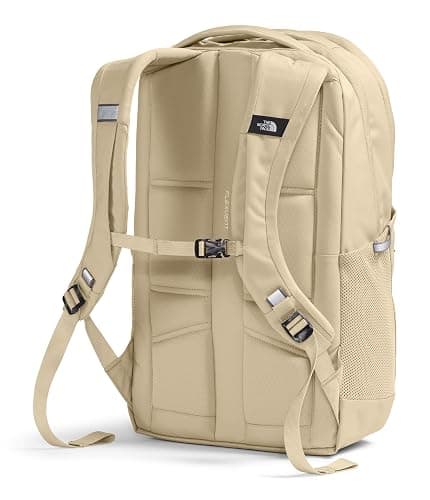 The North Face Women's Jester Everyday Backpack, Gravel/Blk, OSFA | Commuter Travel Bag, Laptop Sleeve, Water-Repellent thumbnail 3