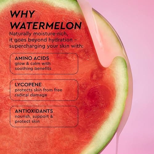 Glow Recipe Watermelon Niacinamide Dew Drops - Brightening, Plumping Hydrating Face Serum, Makeup Primer + Liquid Highlighter with Hyaluronic Acid - Dewy & Glowing Korean Skin Care (80ml) thumbnail 8