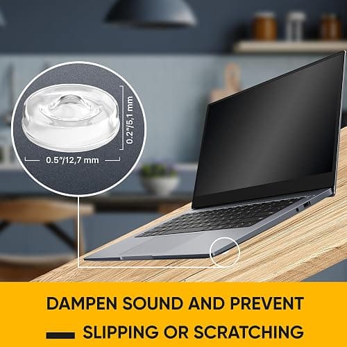 128 Self Adhesive Cabinet Door Bumpers – Sticky Clear Silicone Rubber Pads for Furniture Drawers, Kitchen Cabinets, Decor, Wall Protection – Vellax thumbnail 7