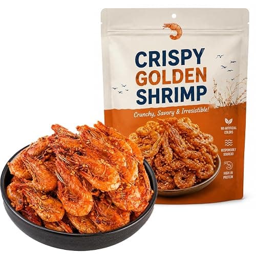 Dried Sea Shrimp, Crispy Whole Shrimp Snack, High Protein Seafood Snack, Ready-to-Eat Crunchy Shrš¢mp with Savory Flavor, 100g (3.53 oz) (1 pcs) - Image 1