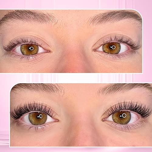 DIY Lash Extension Kit Natural Look Wispy Lash Clusters D 154 pcs Lashes Clusters 8-16 mm Eyelash Extension Kit Lash Bond and Seal Lash Tweezers Individual Lashes Lash Cluster Kit For Beginners thumbnail 5