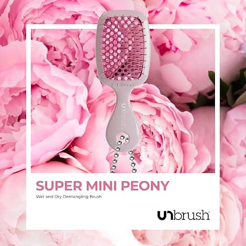 FHI Heat UNbrush Super Mini Hair Brush Keychain — Collectible Miniature Charm for Bags and Keys — Accessory for Beauty Lovers thumbnail 7