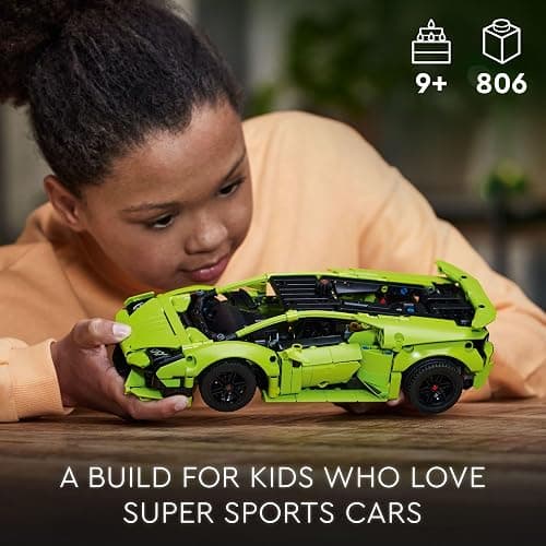 LEGO Technic Lamborghini Huracán Tecnica Advanced Sports Car Building Kit for Kids Ages 9 and up Who Love Engineering and Collecting Exotic Sports Car Toys, 42161 thumbnail 6