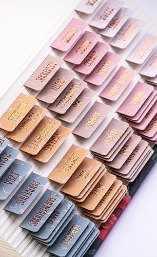 DiverseBee Laminated Bible Tabs (Gold Embossed Lettering), Bible Study Journaling Supplies, Bible Book Tabs, 73 Bible Tabs for Women and Men, Includes 4 Blank Tabs (Honeydew) - Image 1