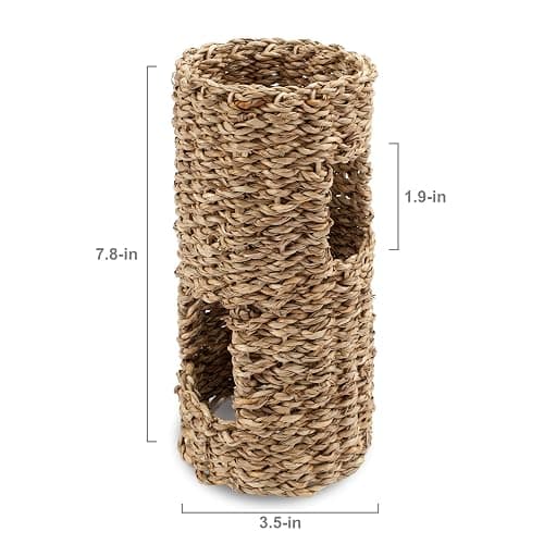 Niteangel Creative & Composable Hamster Tunnel - DIY & Build Unique Tube Burrow as Hideout for Small Sized Animals Like Hamsters Mouse Gerbils Mice (7.5-inch L - HC) thumbnail 6