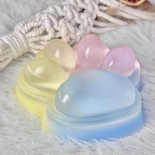Pawfect Tail Big Taba Squishy Cat Paw, 5 in Large Paw Squeeze Toy for Stress Relief and Relax, Sticky Squishies Fidget Toys for Party Favors Novelty Things Birthday Gift (Tri-Color) thumbnail 3