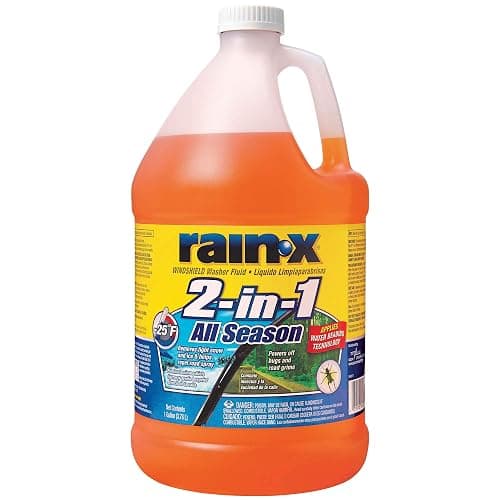 Rain-x 2 in 1 All Season (-25) Washer Fluid Net Wt 128 Fl Oz, 128 Fluid Ounce - Image 1