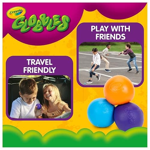 Crayola Globbles Squish Toys (16ct), Easter Egg Toy & Essential Easter Basket Stuffers, Sticky Stress Ball for Adults & Kids, Squishy Balls, Calming Sensory Gift for Stress Relief (Pack of 2) thumbnail 6