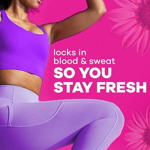 Always Radiant Feminine Pads for Women, Flexfoam Pads with Wings, Size 1, Regular Absorbency, Lightly Scented, 90 Count (3 Packs of 30) thumbnail 8