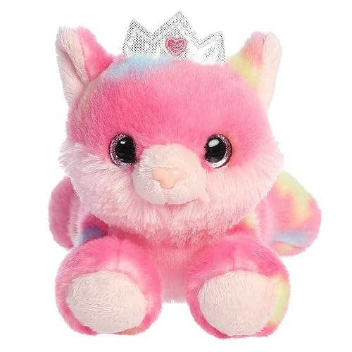 Aurora® Vibrant Bright Fancies™ Princess Frutti Kitty™ Stuffed Animal - Eye-Catching Fun - Delightful Cuddles - Pink 7 Inches thumbnail 3