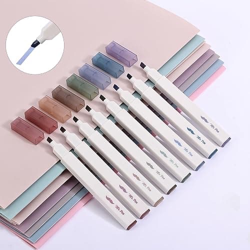 Mr. Pen- Aesthetic Bible Highlighters No Bleed Through Assorted Color | 8 pcs, Cute Highlighter for Journaling Supplies and School Accessories, Bible Highlighters and Pens No Bleed thumbnail 7