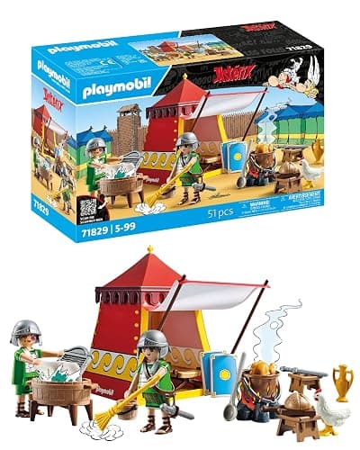 Playmobil collection Asterix and Obelix, Legionnaires' Tent (71829) - Image 1