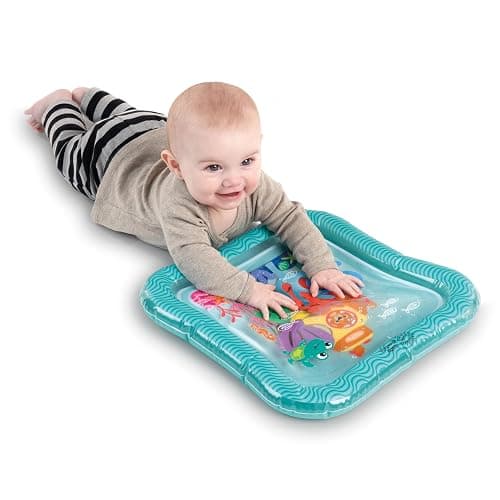 Baby Einstein, Tappetino d'acqua Sensory Splash Ocean Explorers, per giocare a pancia in giù o da seduti, 0-36 mesi thumbnail 5