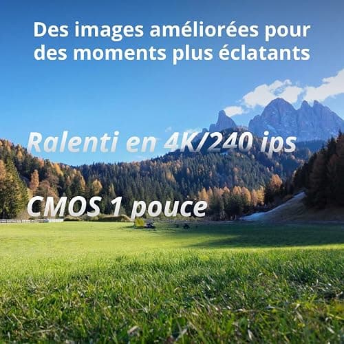 DJI Bundle Essentiel Osmo Pocket 4, caméra vlog de Poche avec nacelle | Capteur CMOS 1 pouce et 4K/240 ips, stabilisation sur 3 axes, zoom sans perte 2×, stockage intégré de 107 Go thumbnail 3