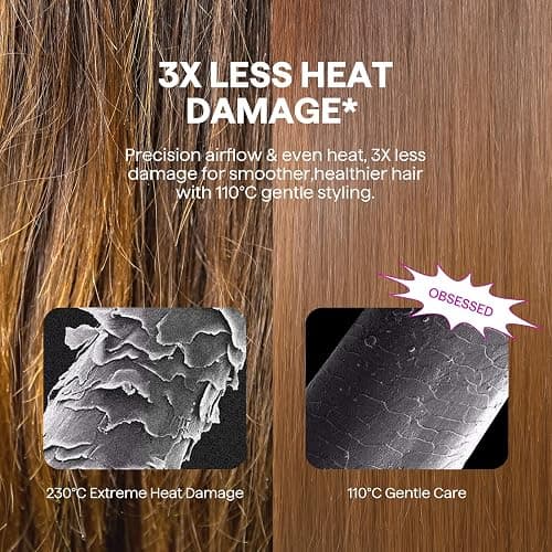 Wavytalk Warmluftbürste, 5 in 1 Hairstyler, Föhnbürste zum Trocknen und Stylen in One Step, AIR SCULPT Für Schnelles Volumen, Locken, Glätten, Salon-Blowouts, 3 Temperaturen, Keramik, Eurostecker thumbnail 4