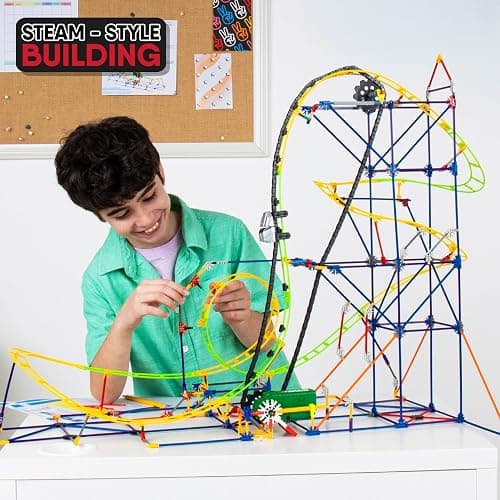 K'NEX Education - STEM Explorations: Roller Coaster Set ‚ 546 Pieces, Creative Building Set‚ Ages 8+ thumbnail 2