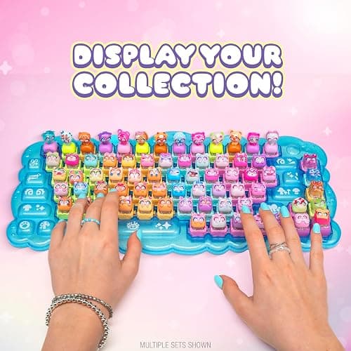 Clickeez Series 3 Keyboard Mega Pack | Includes a Keyboard Collectors Case & 12 Bubble Pops-Themed (Including 3 Light-UP) Clickeez | Clickable Collectibles | Ages 6+ thumbnail 7